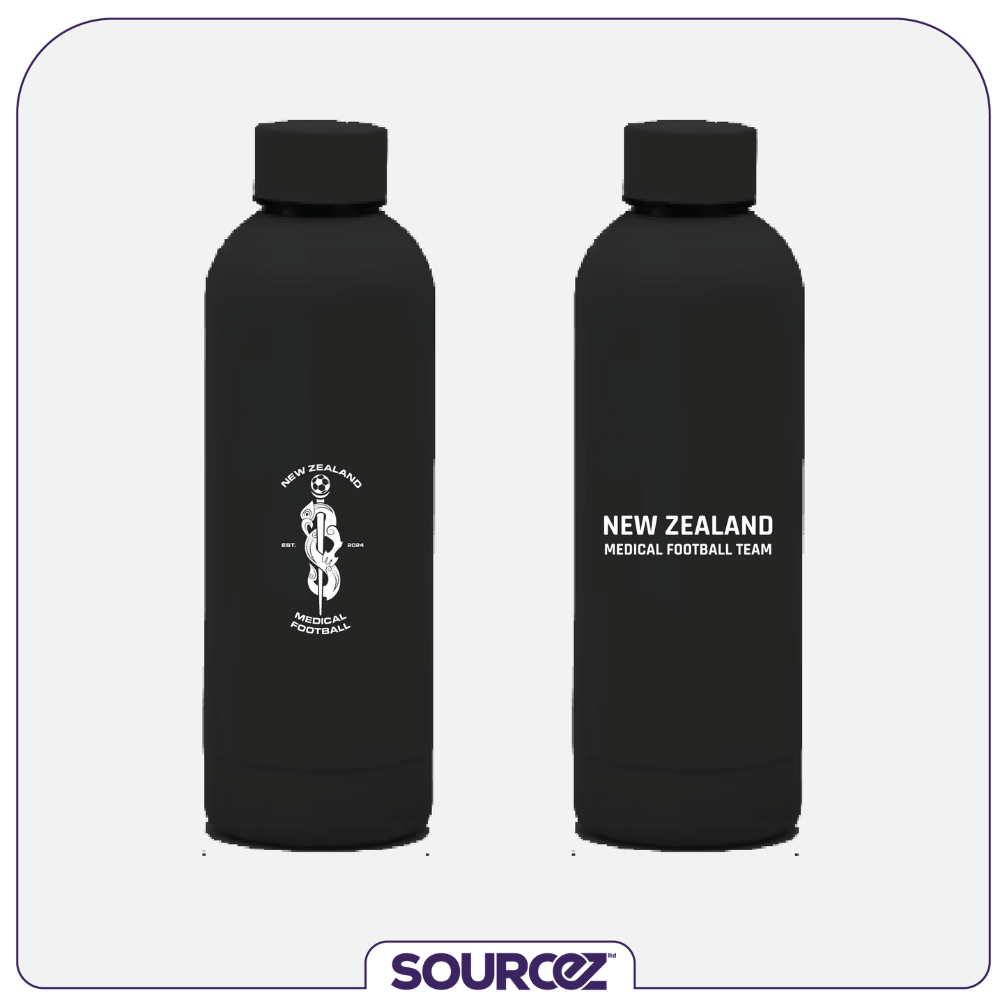 NZ Medical Football Drink Bottle
