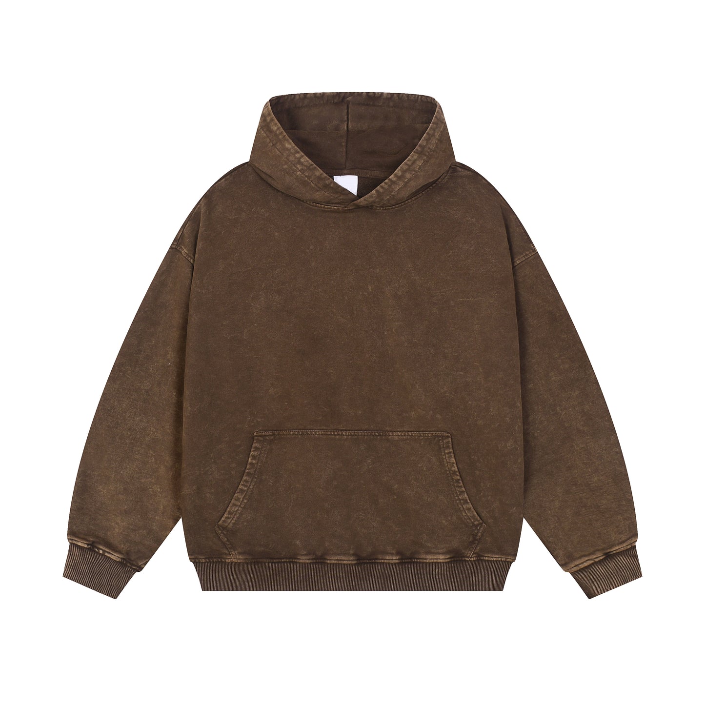 Heavy 420gsm Stone Wash Fleece Hoodie - Adult