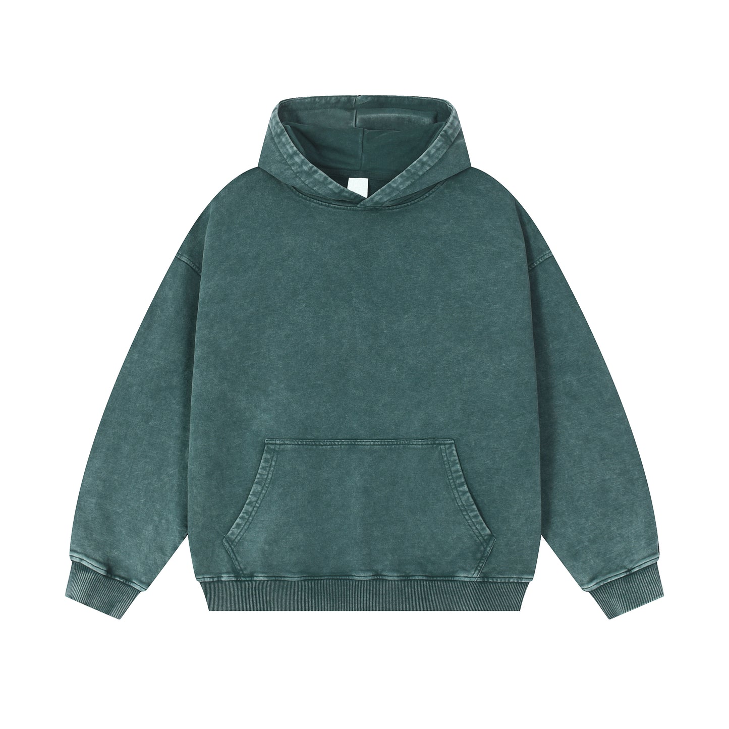 Heavy 420gsm Stone Wash Fleece Hoodie - Adult