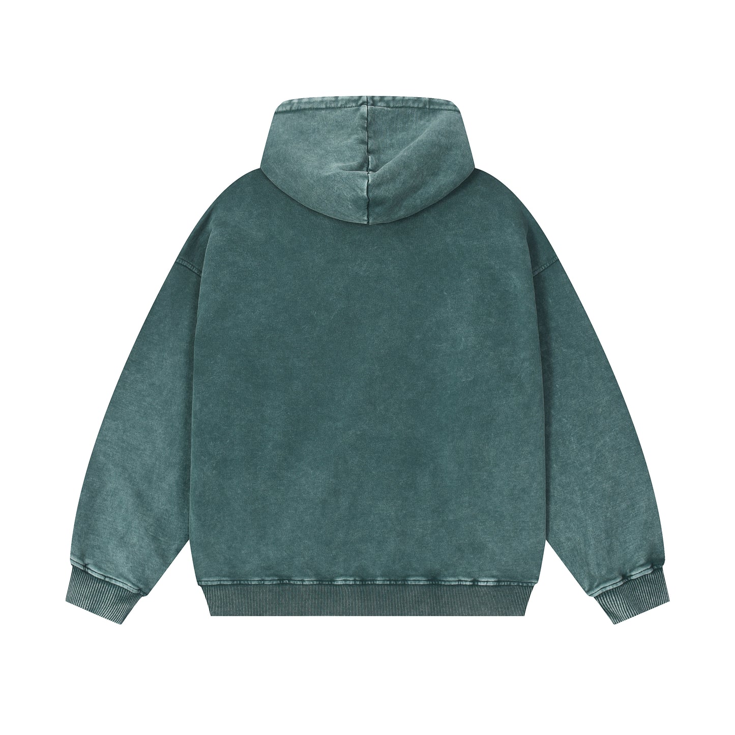 Heavy 420gsm Stone Wash Fleece Hoodie - Adult