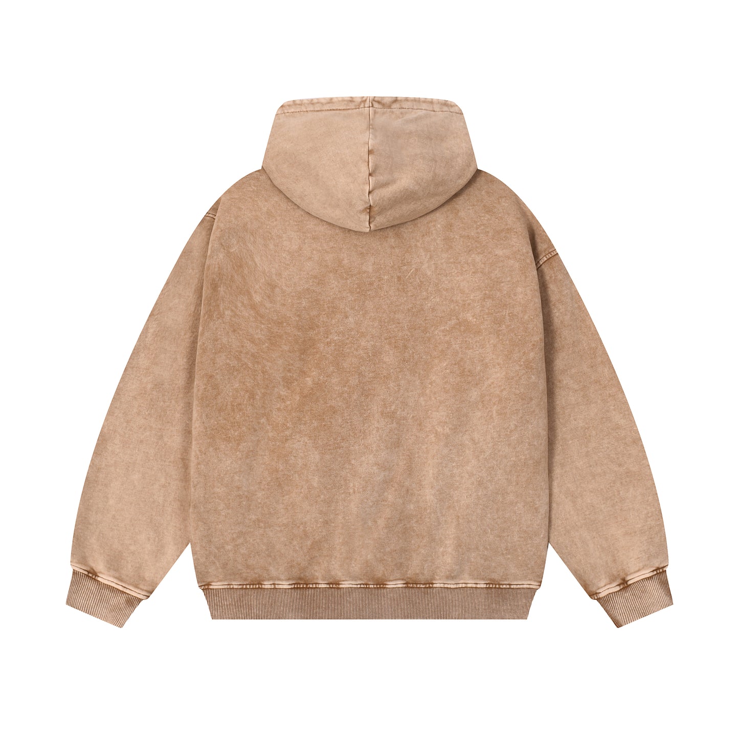 Heavy 420gsm Stone Wash Fleece Hoodie - Adult
