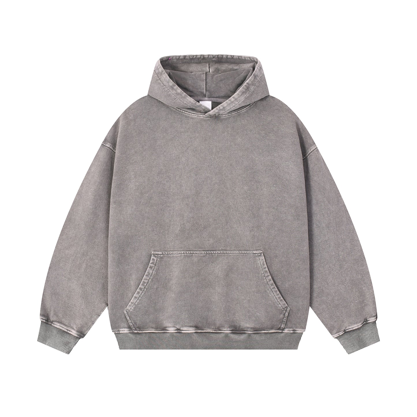 Heavy 420gsm Stone Wash Fleece Hoodie - Adult