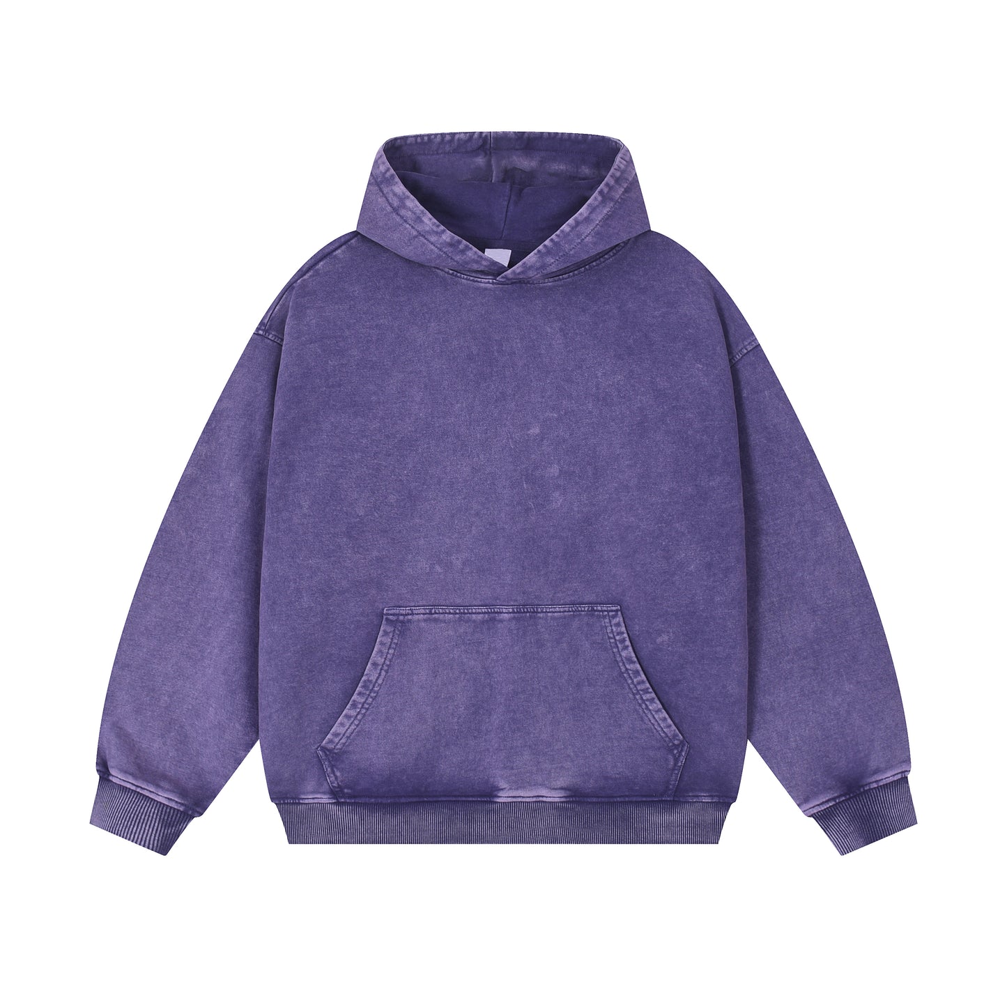 Heavy 420gsm Stone Wash Fleece Hoodie - Adult
