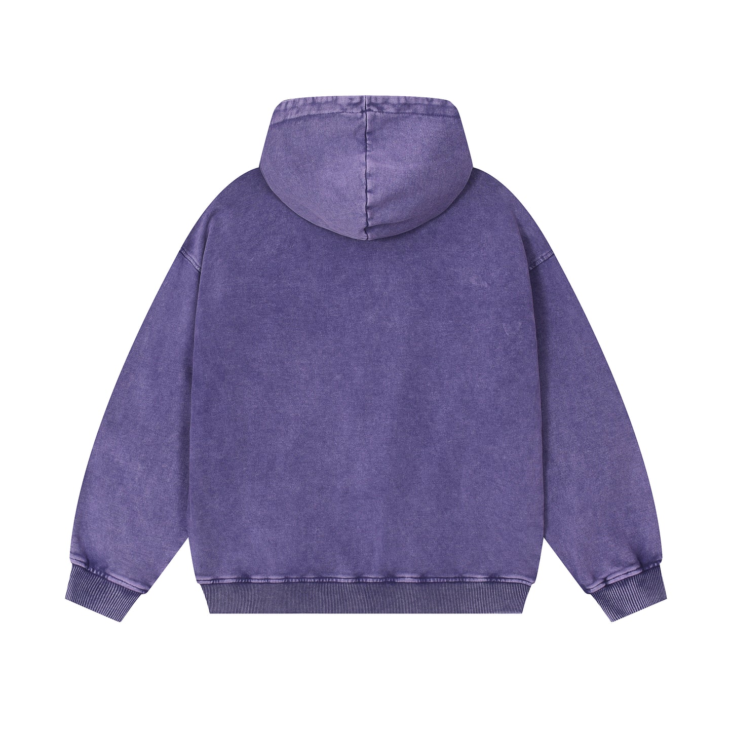 Heavy 420gsm Stone Wash Fleece Hoodie - Adult