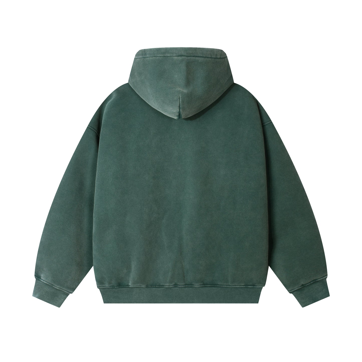 Medium 350gsm Smooth Blend Zipped Earthed Hoodie - Adult