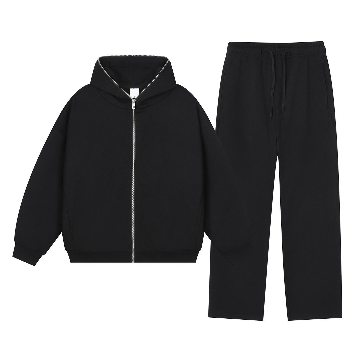 Extra-Heavy 450gsm Fleece Blend FULL Zipped Hoodie - Adult