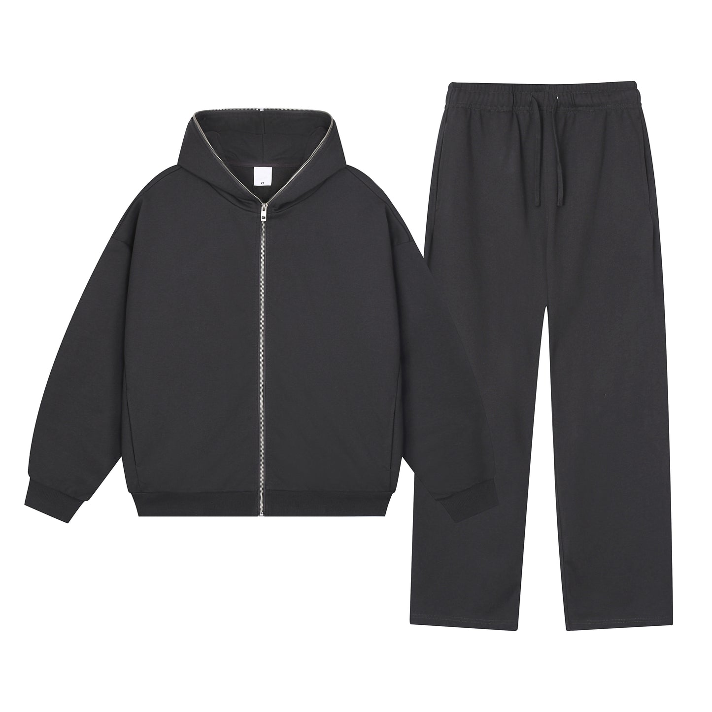 Extra-Heavy 450gsm Fleece Blend FULL Zipped Hoodie - Adult