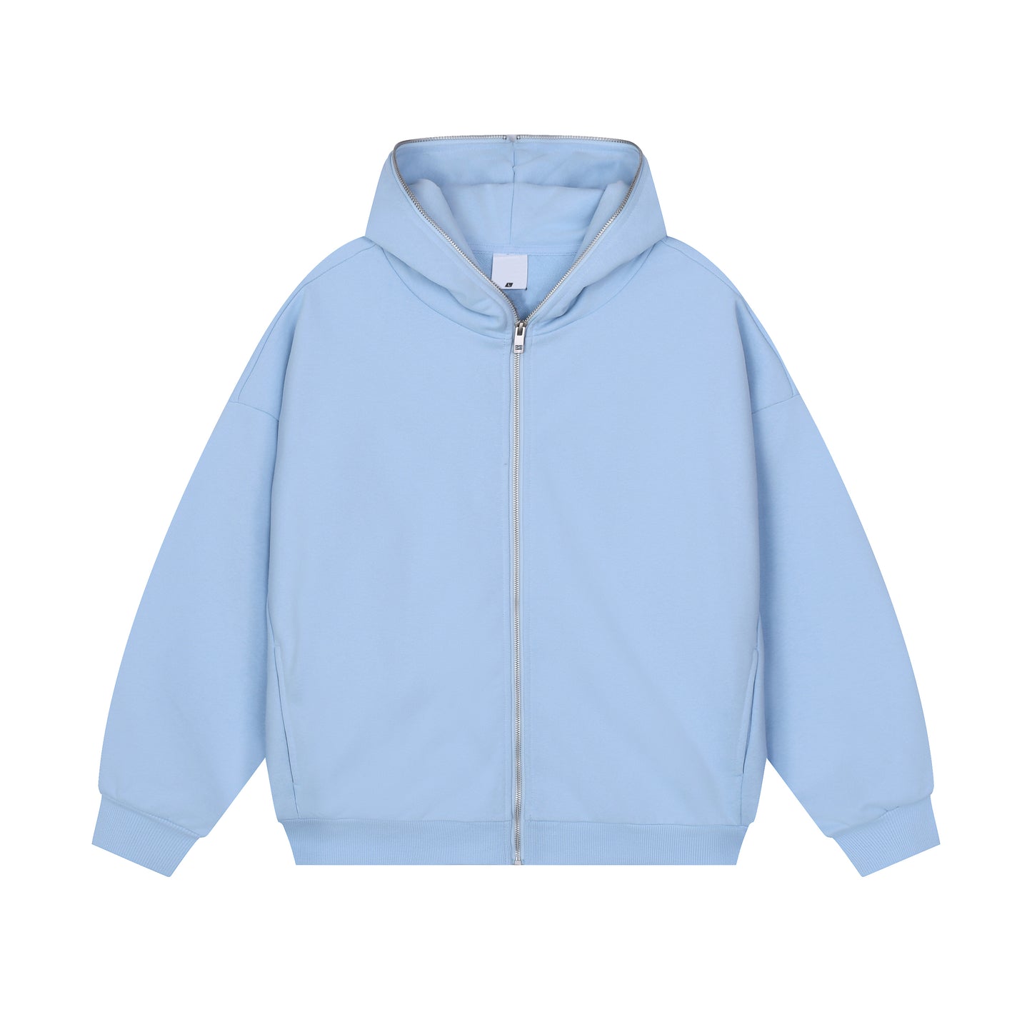 Extra-Heavy 450gsm Fleece Blend FULL Zipped Hoodie - Adult