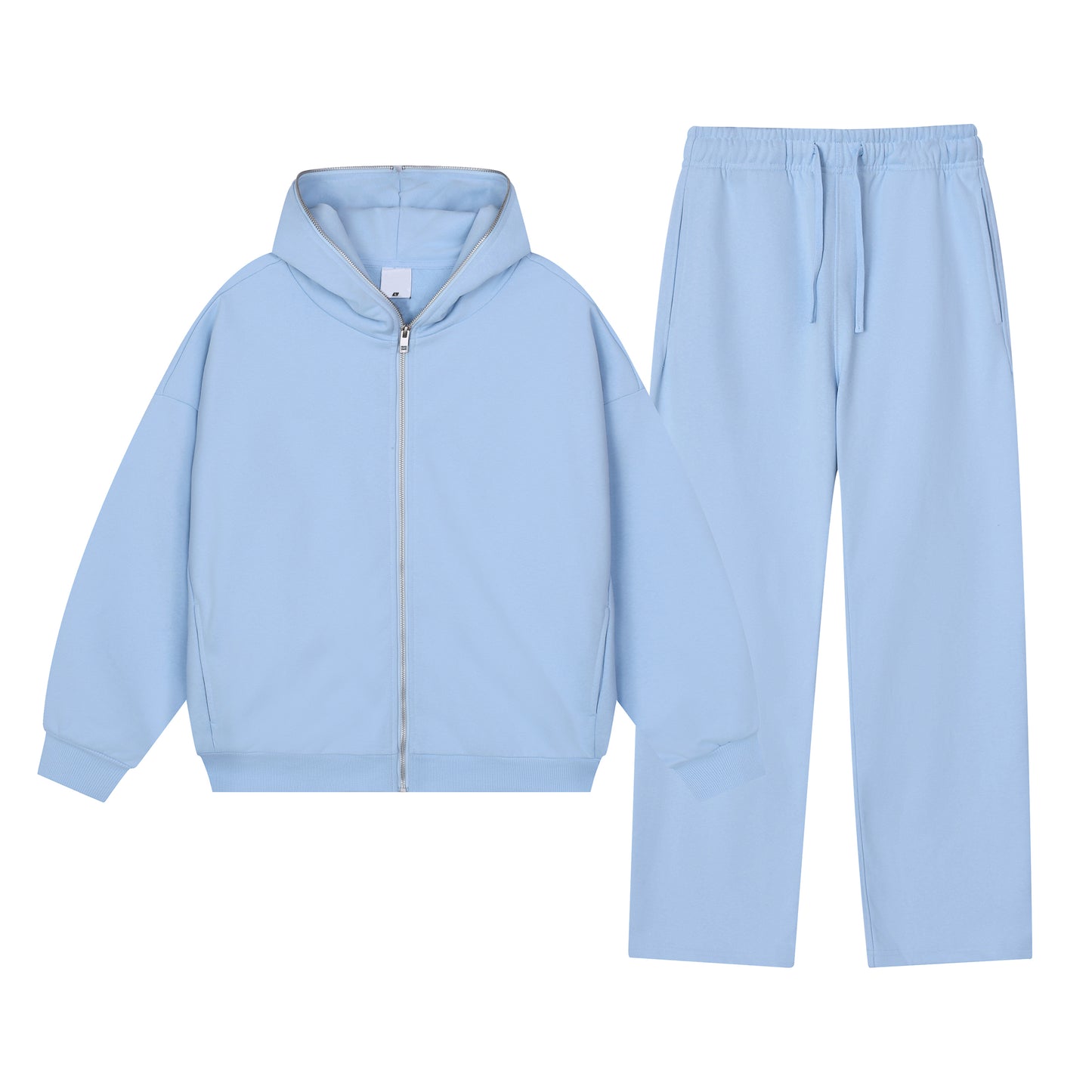 Extra-Heavy 450gsm Fleece Blend FULL Zipped Hoodie - Adult