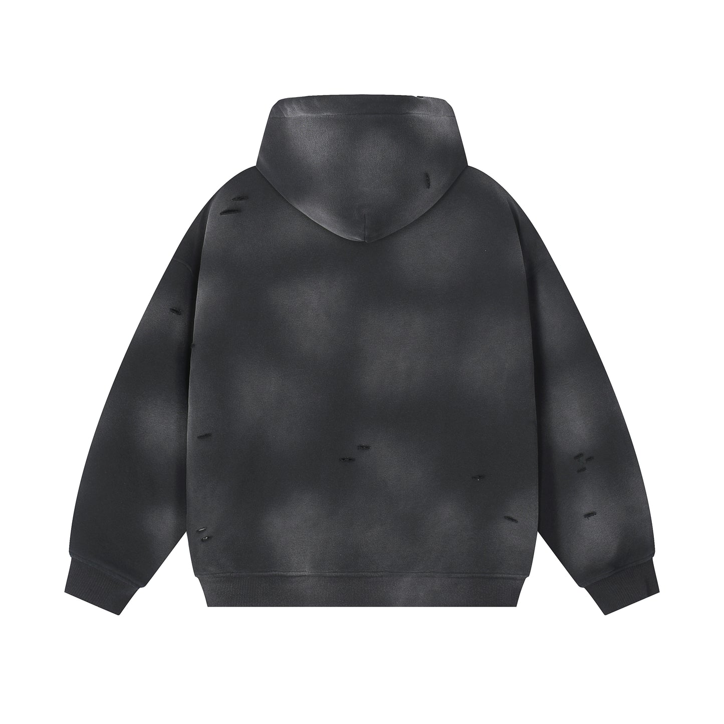 Medium 350gsm Pickled Cut Mix-Blend Vintage Hoodie - Adult