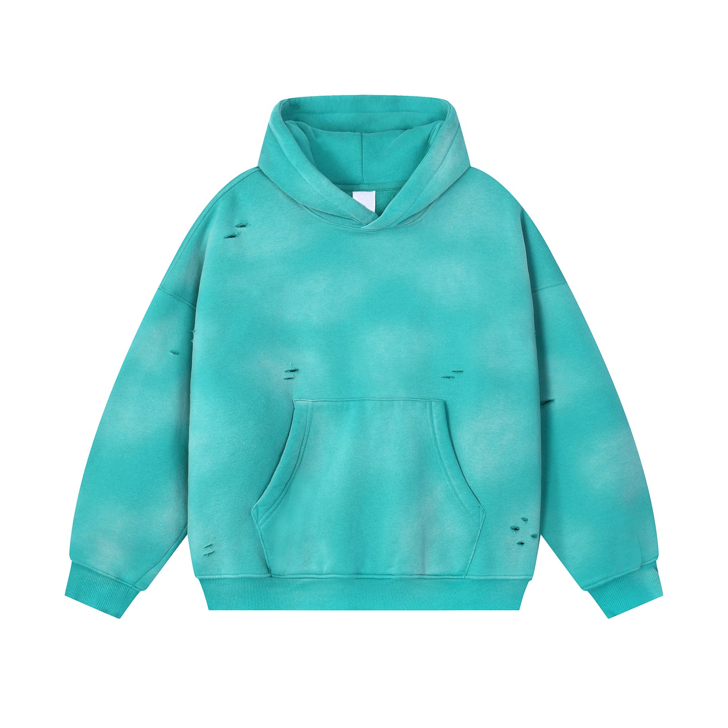 Medium 350gsm Pickled Cut Mix-Blend Vintage Hoodie - Adult