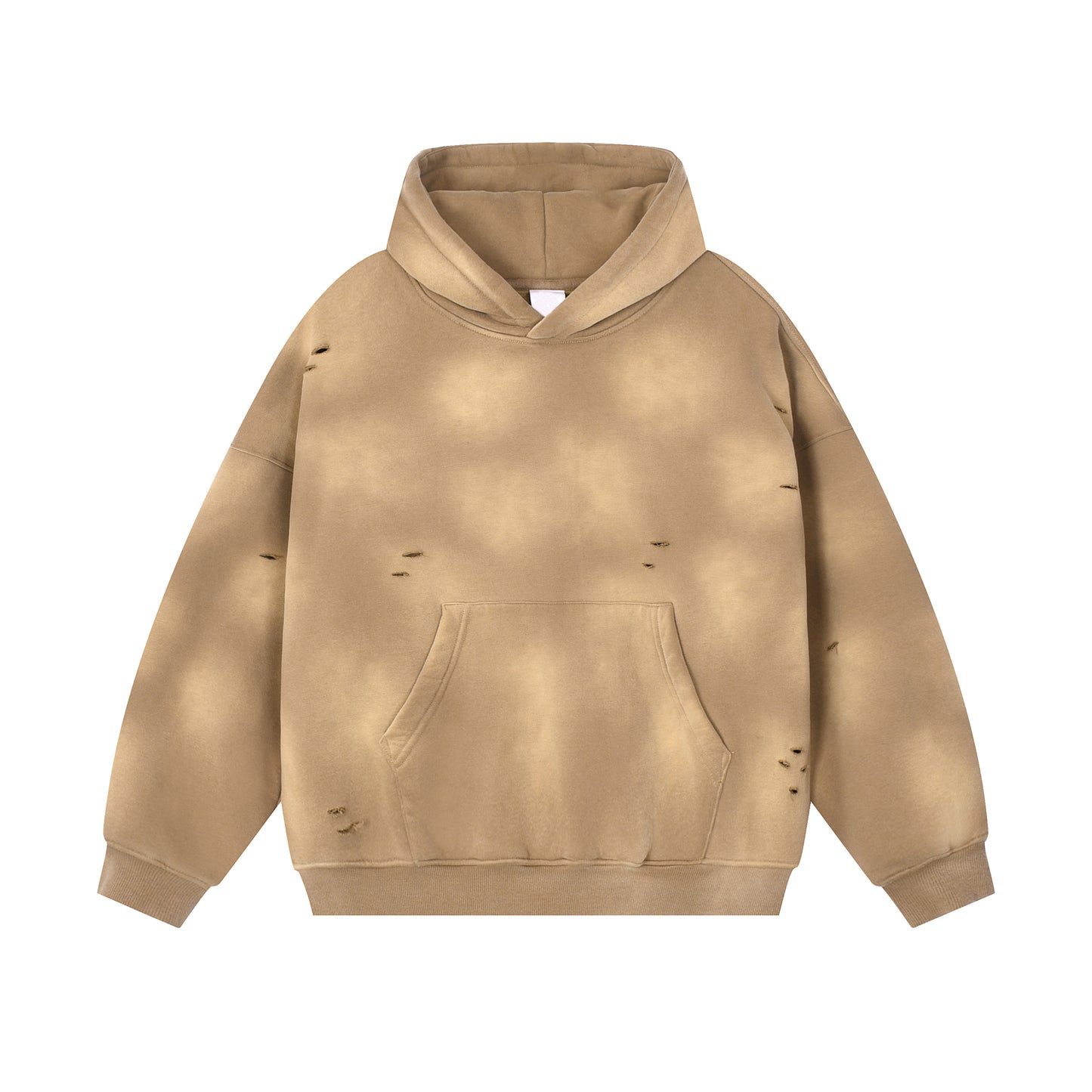 Medium 350gsm Pickled Cut Mix-Blend Vintage Hoodie - Adult