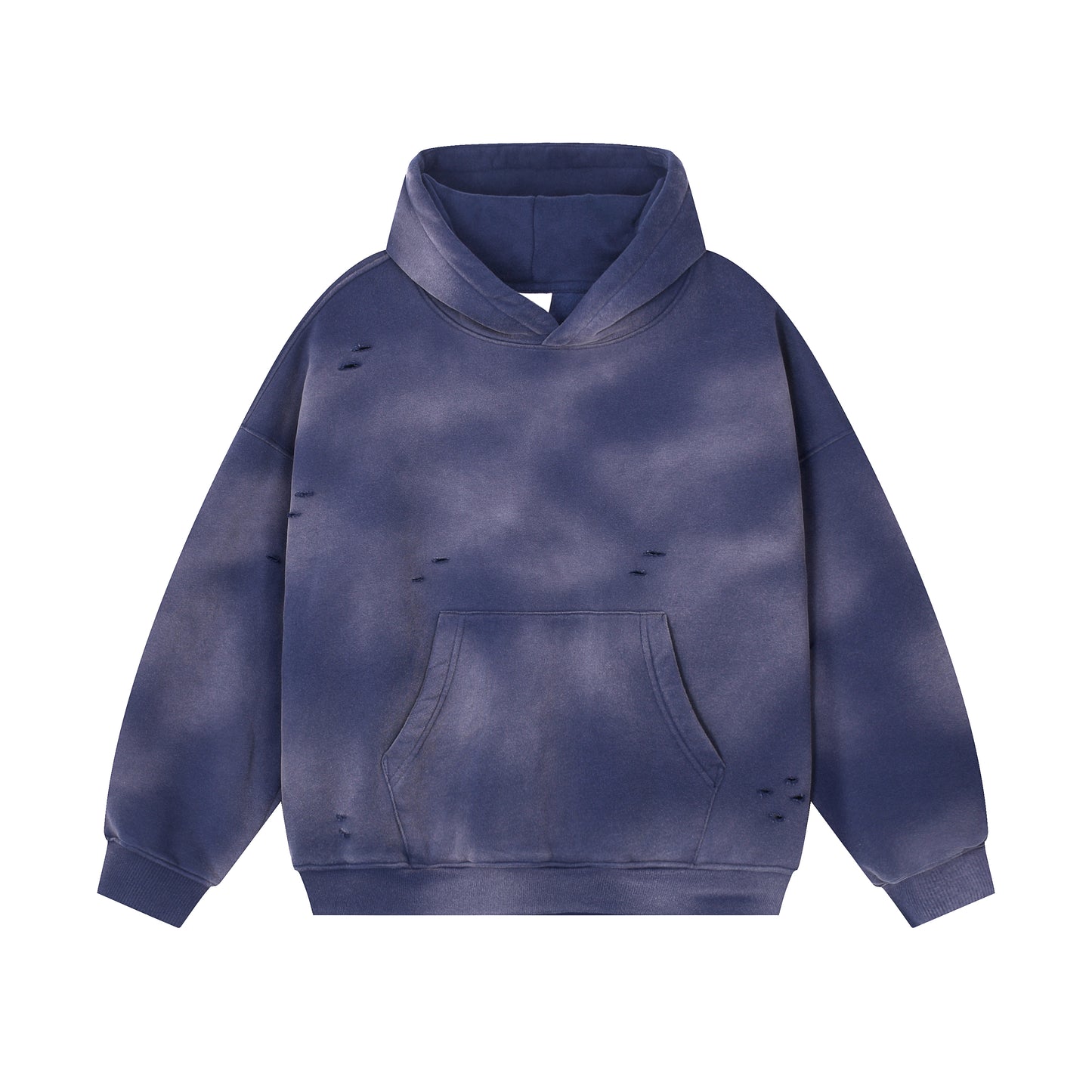 Medium 350gsm Pickled Cut Mix-Blend Vintage Hoodie - Adult