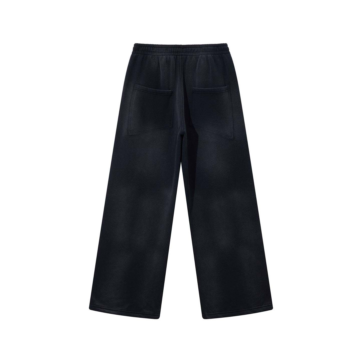 Heavy 350gsm Elasticated Stone Wash Trackies - Adult