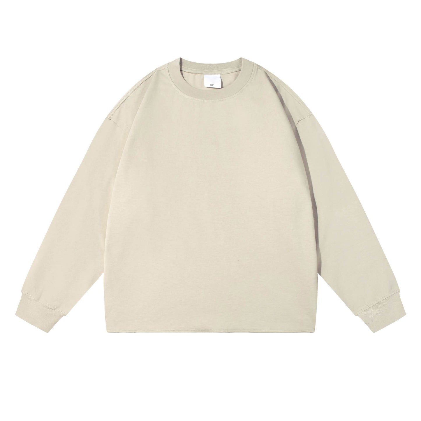 Heavy 310gsm Long Sleeve Rawedged T-Shirt - Adult