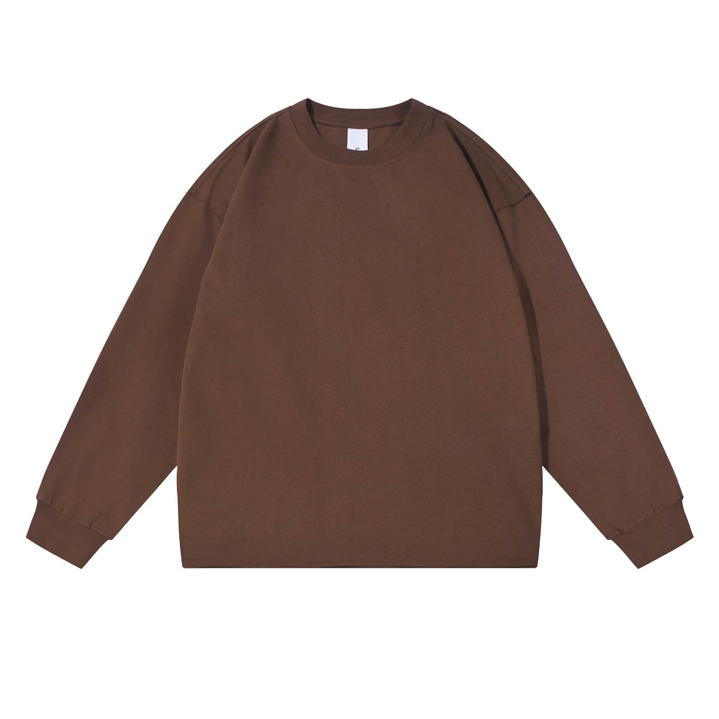 Heavy 310gsm Long Sleeve Rawedged T-Shirt - Adult