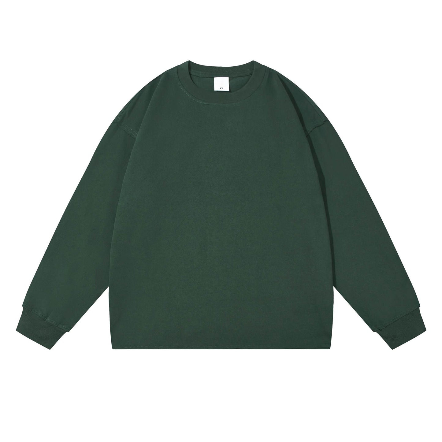 Heavy 310gsm Long Sleeve Rawedged T-Shirt - Adult