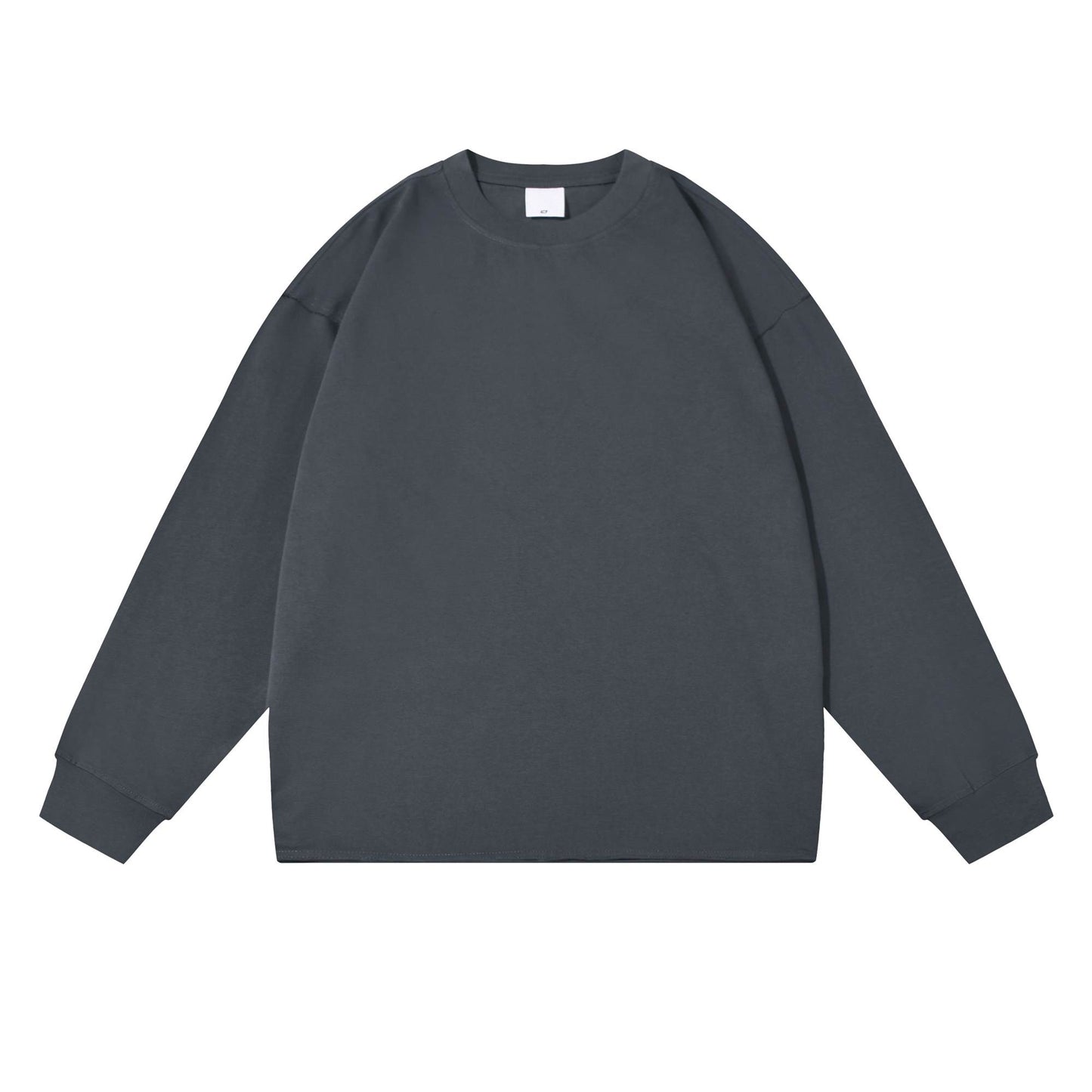 Heavy 310gsm Long Sleeve Rawedged T-Shirt - Adult