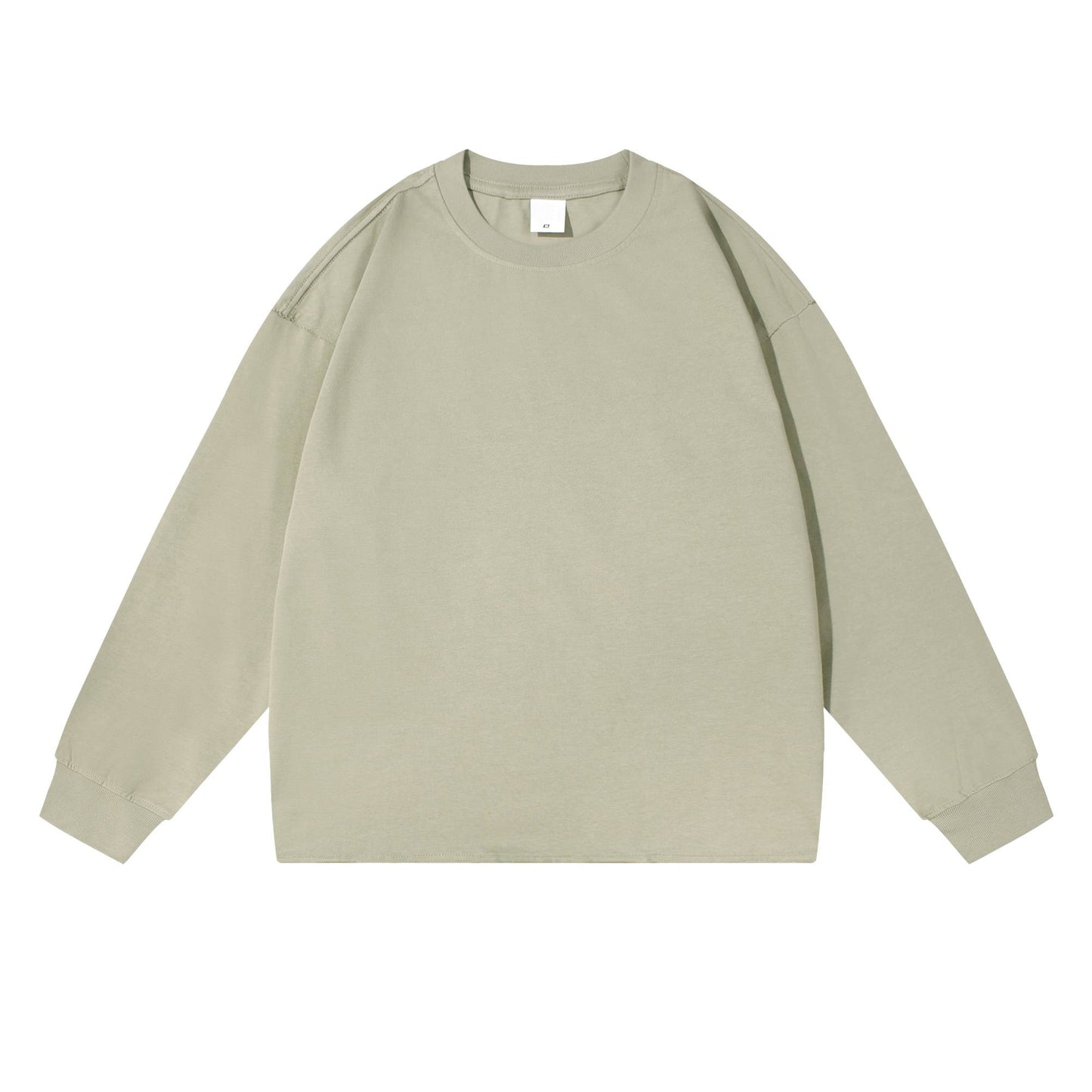 Heavy 310gsm Long Sleeve Rawedged T-Shirt - Adult