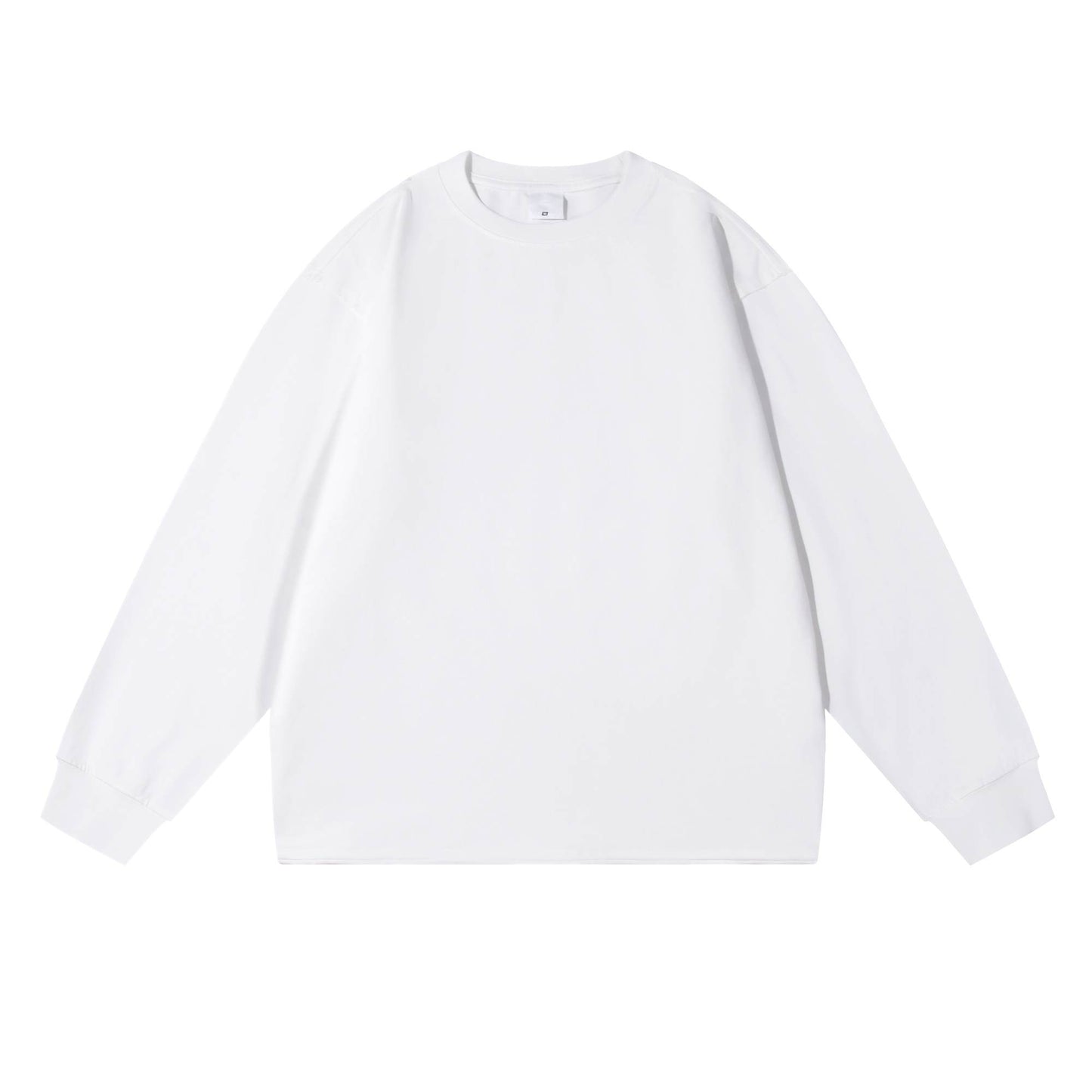 Heavy 310gsm Long Sleeve Rawedged T-Shirt - Adult