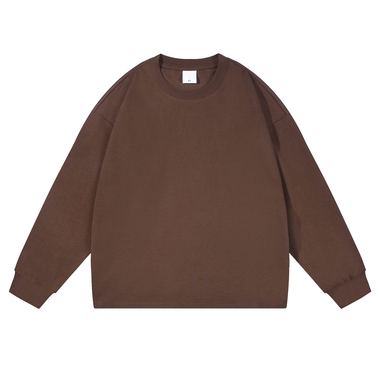 Heavy 350gsm Long Sleeve Earths T-Shirt - Adult
