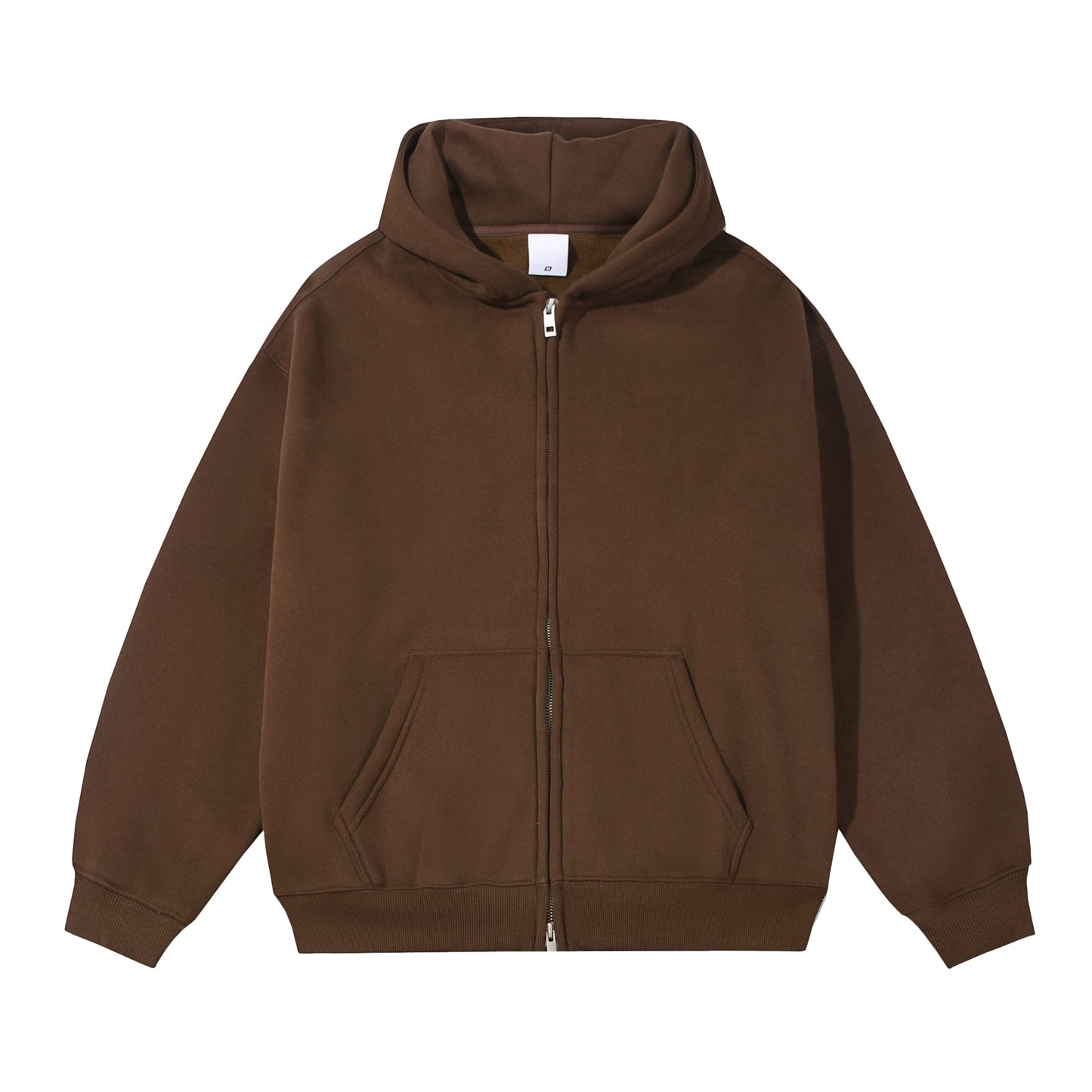 Extra-Heavy 450gsm Fleece Blend Zipped Hoodie - Adult