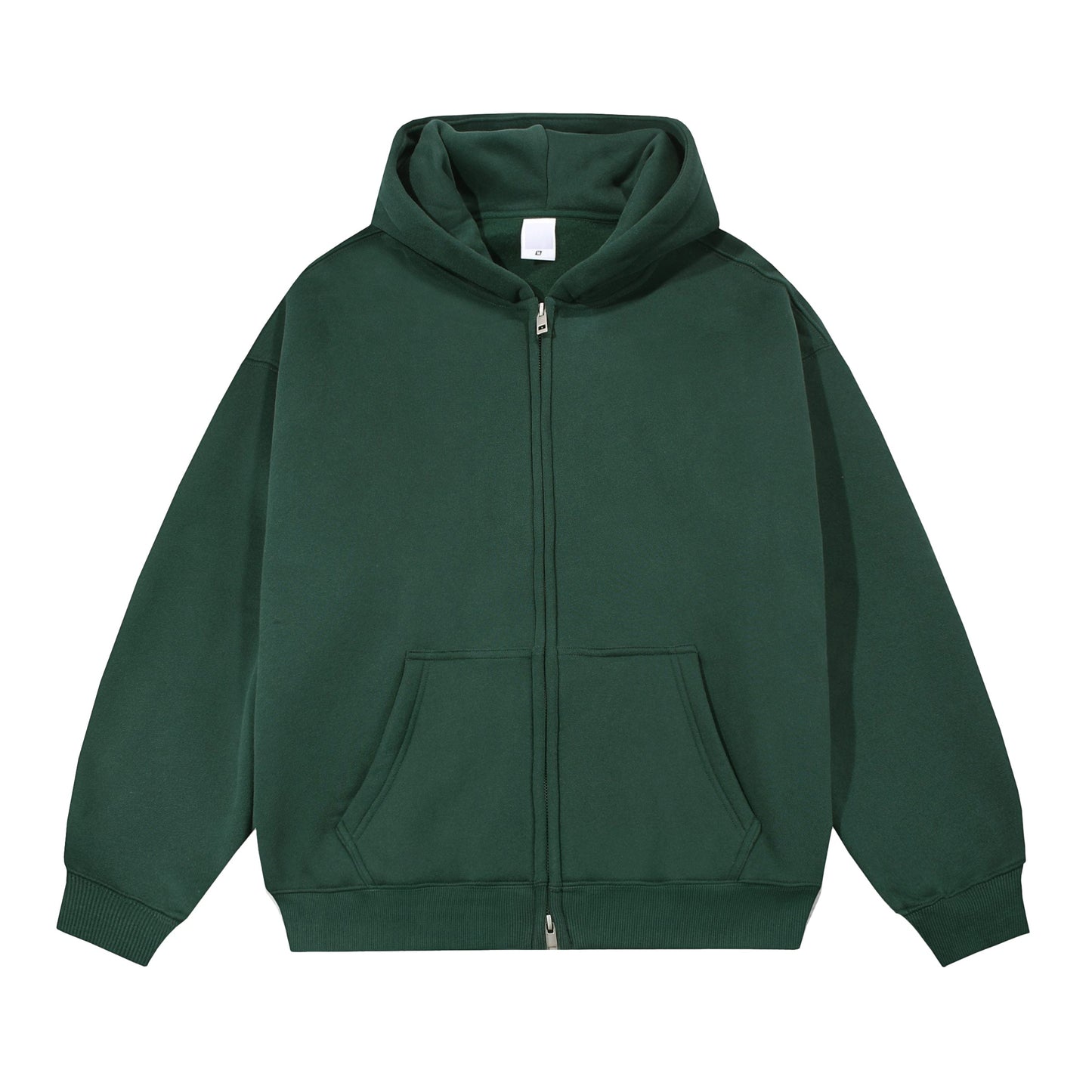 Extra-Heavy 450gsm Fleece Blend Zipped Hoodie - Adult