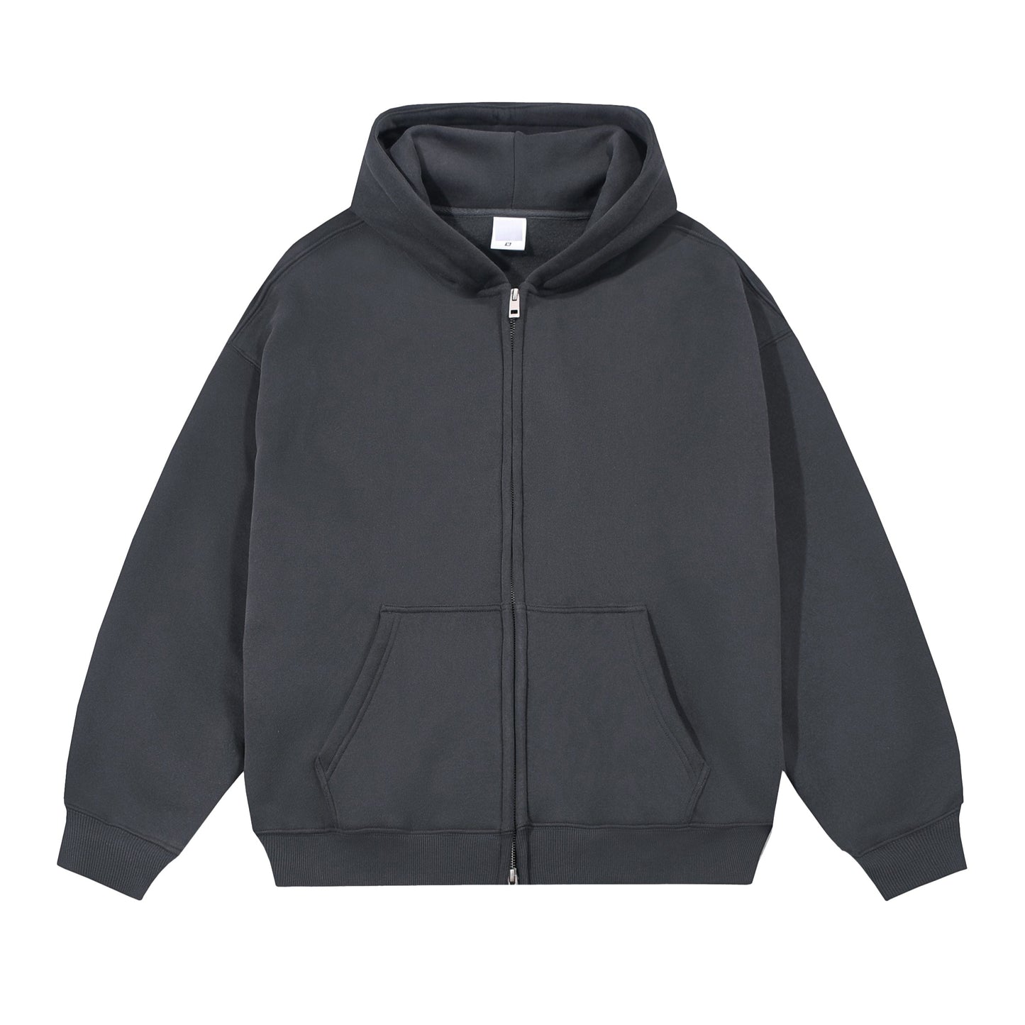 Extra-Heavy 450gsm Fleece Blend Zipped Hoodie - Adult