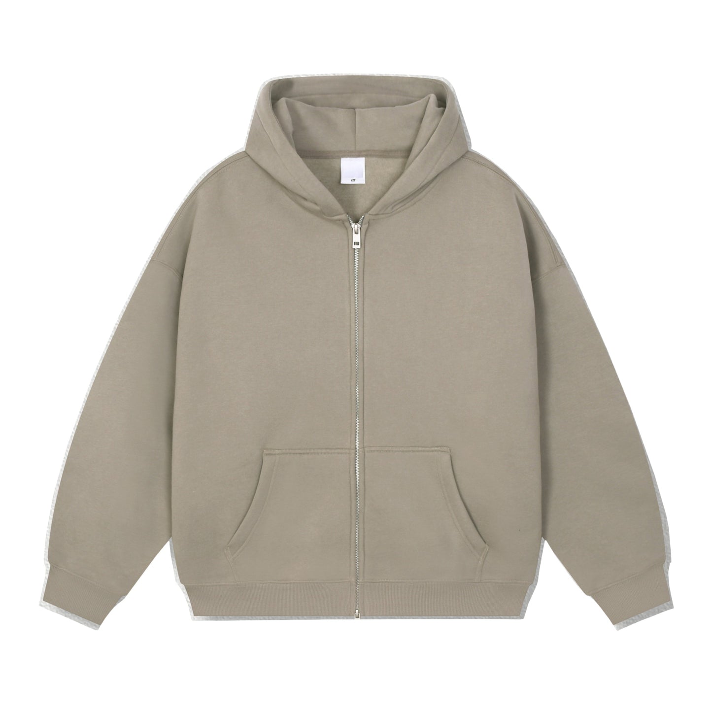 Extra-Heavy 450gsm Fleece Blend Zipped Hoodie - Adult