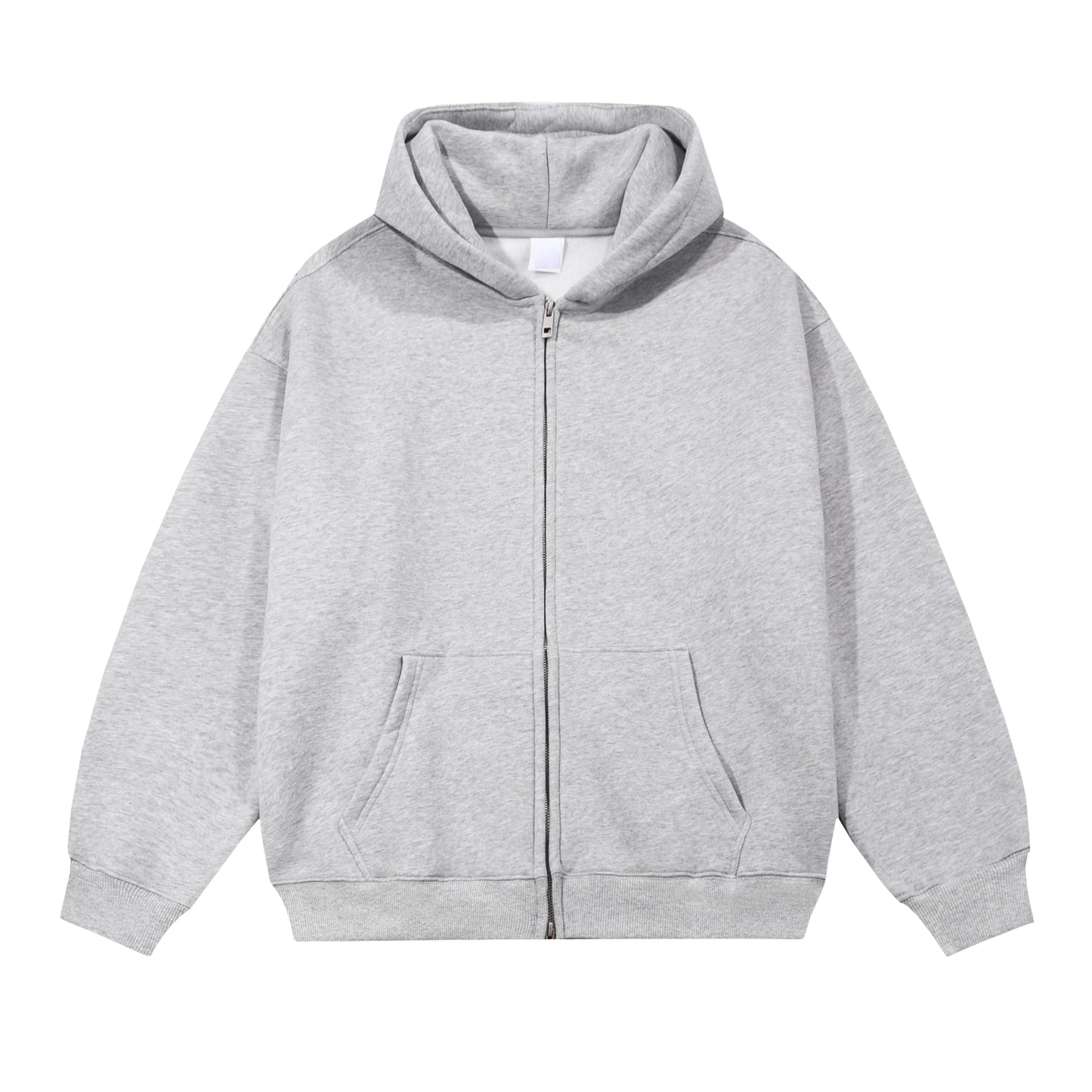 Extra-Heavy 450gsm Fleece Blend Zipped Hoodie - Adult