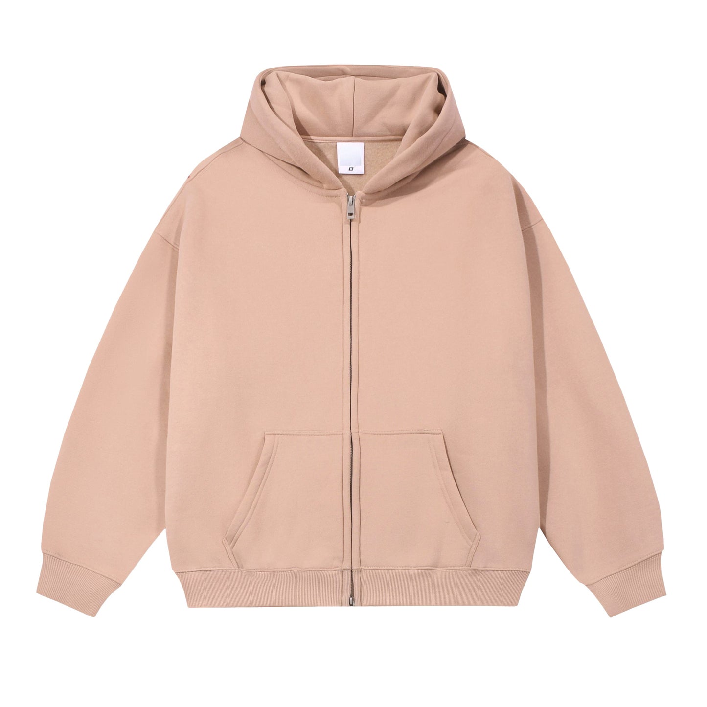 Extra-Heavy 450gsm Fleece Blend Zipped Hoodie - Adult