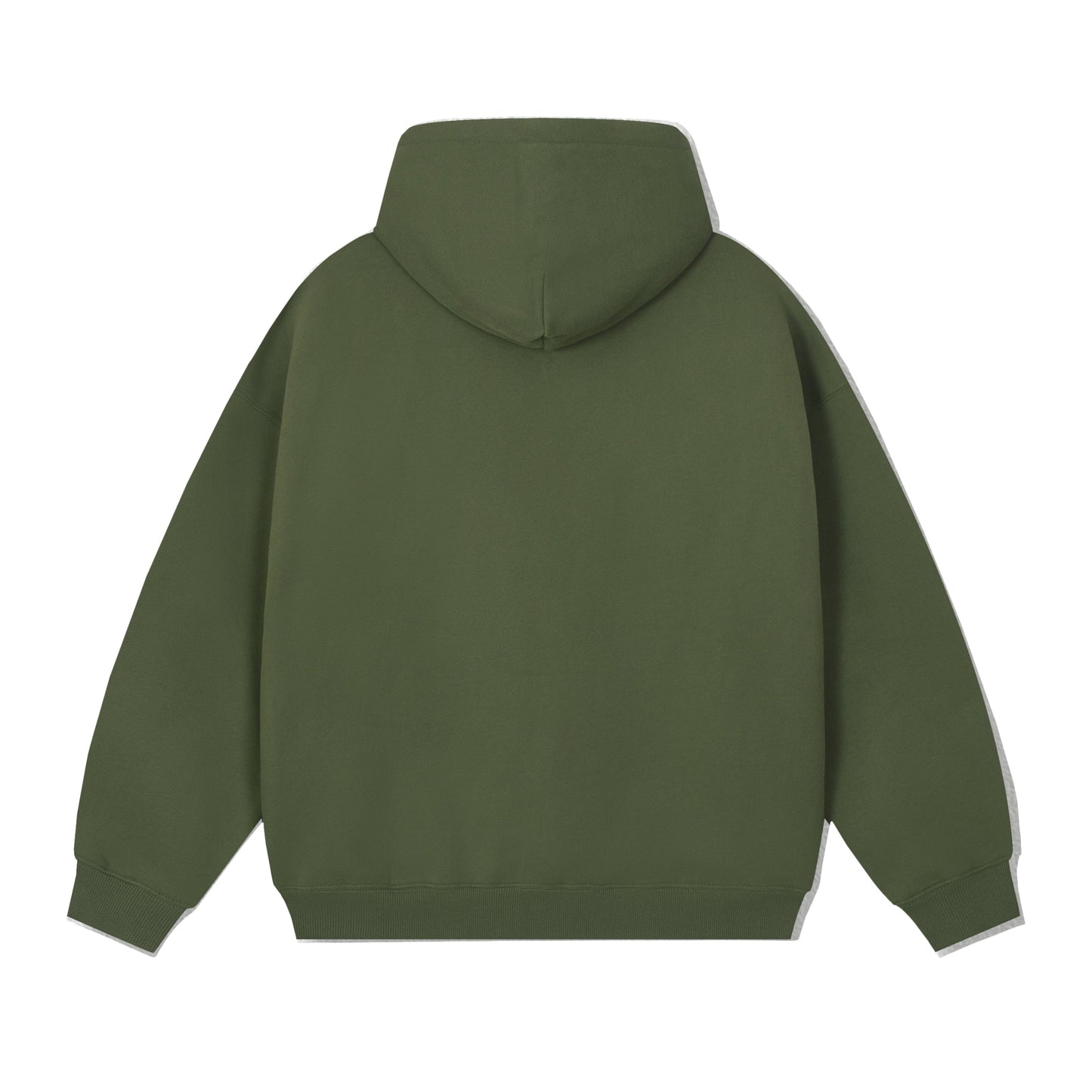 Extra-Heavy 450gsm Fleece Blend Zipped Hoodie - Adult