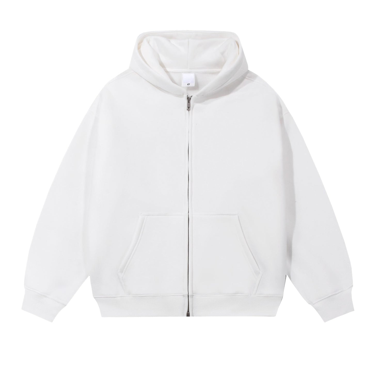Extra-Heavy 450gsm Fleece Blend Zipped Hoodie - Adult