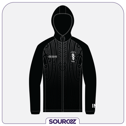 NZ Medical Football Off-Field Rain Jacket - Fleece Lined