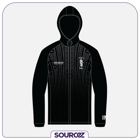 NZ Medical Football Off-Field Rain Jacket - Fleece Lined