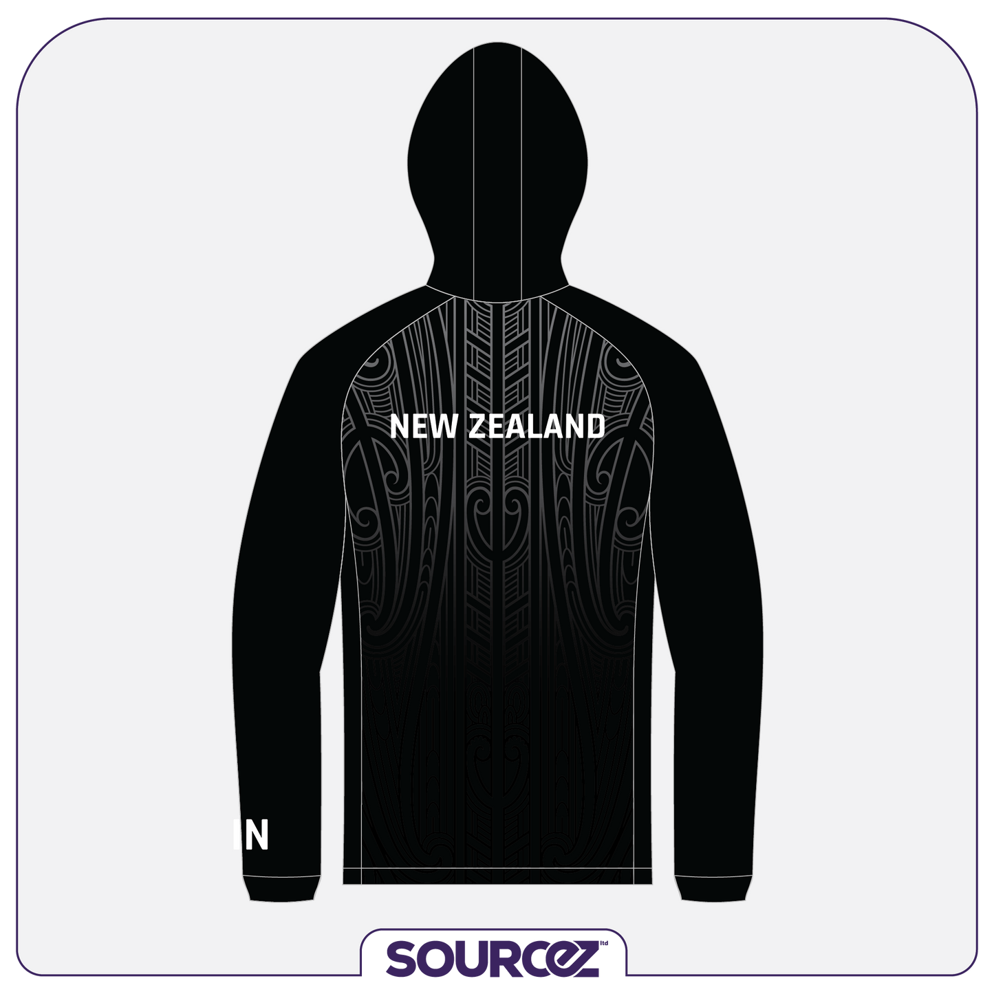 NZ Medical Football Off-Field Rain Jacket - Fleece Lined