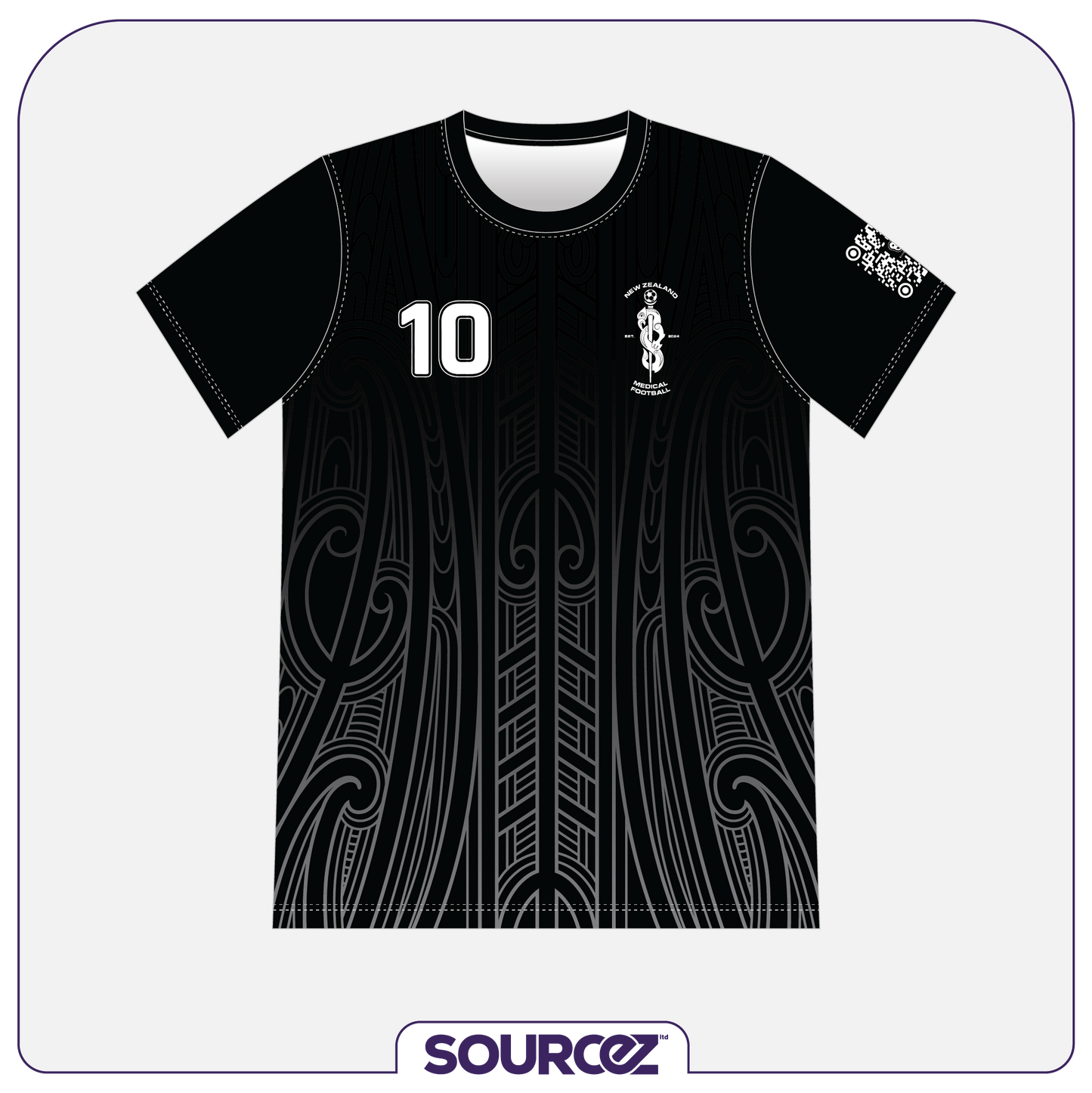 NZ Medical Football Home Classic Playing Top