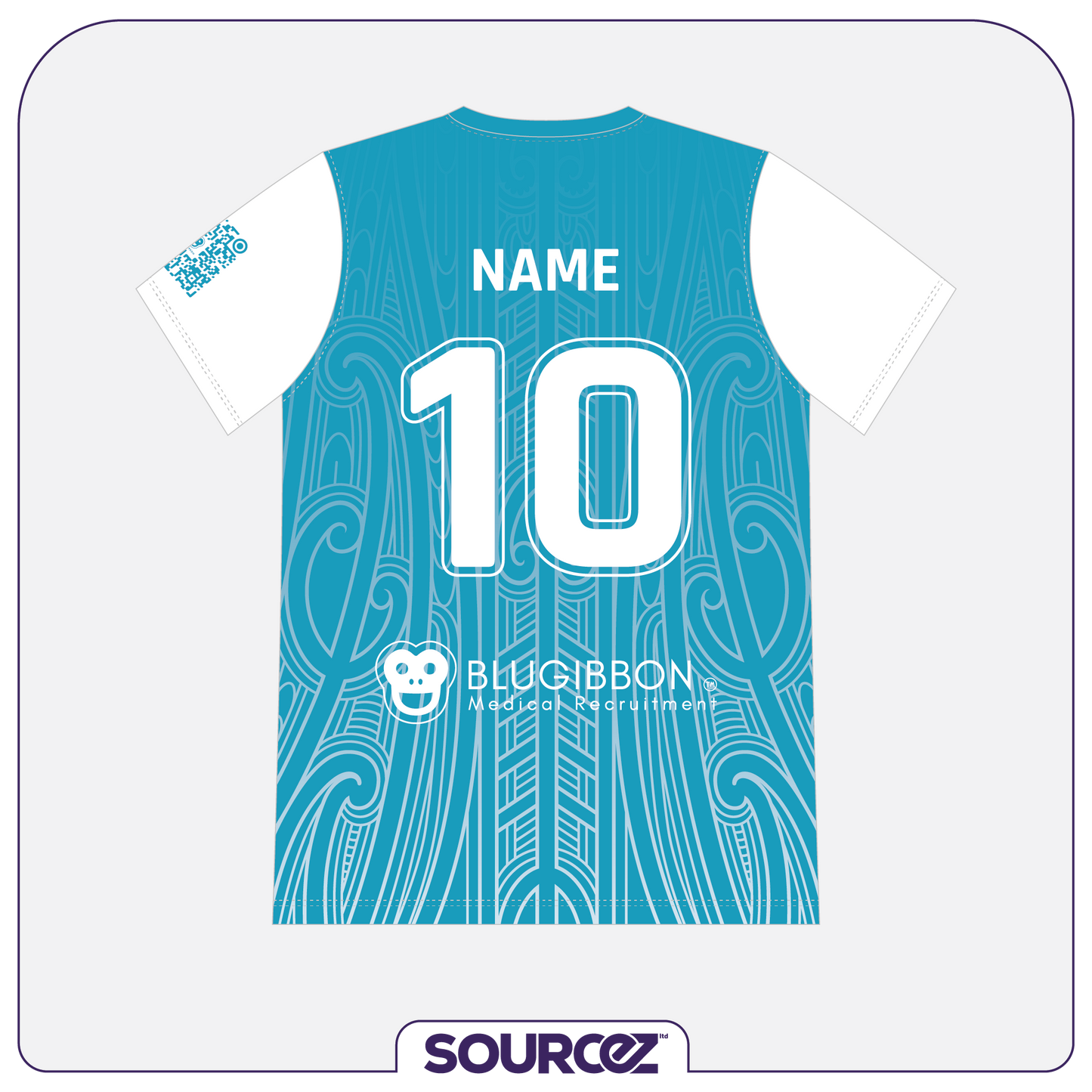 NZ Medical Football Away Classic Playing Top