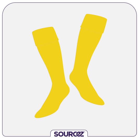 NZ Medical Football Yellow Playing Socks