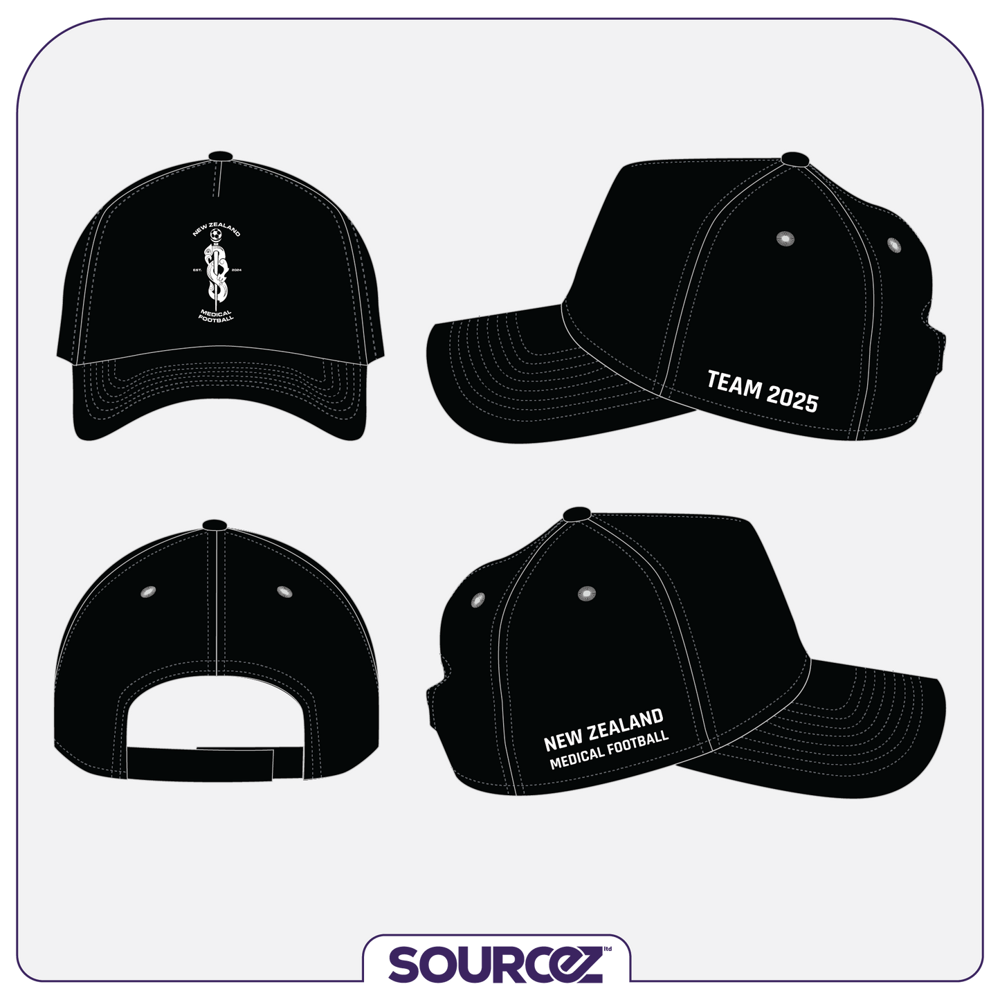 NZ Medical Football  Cap
