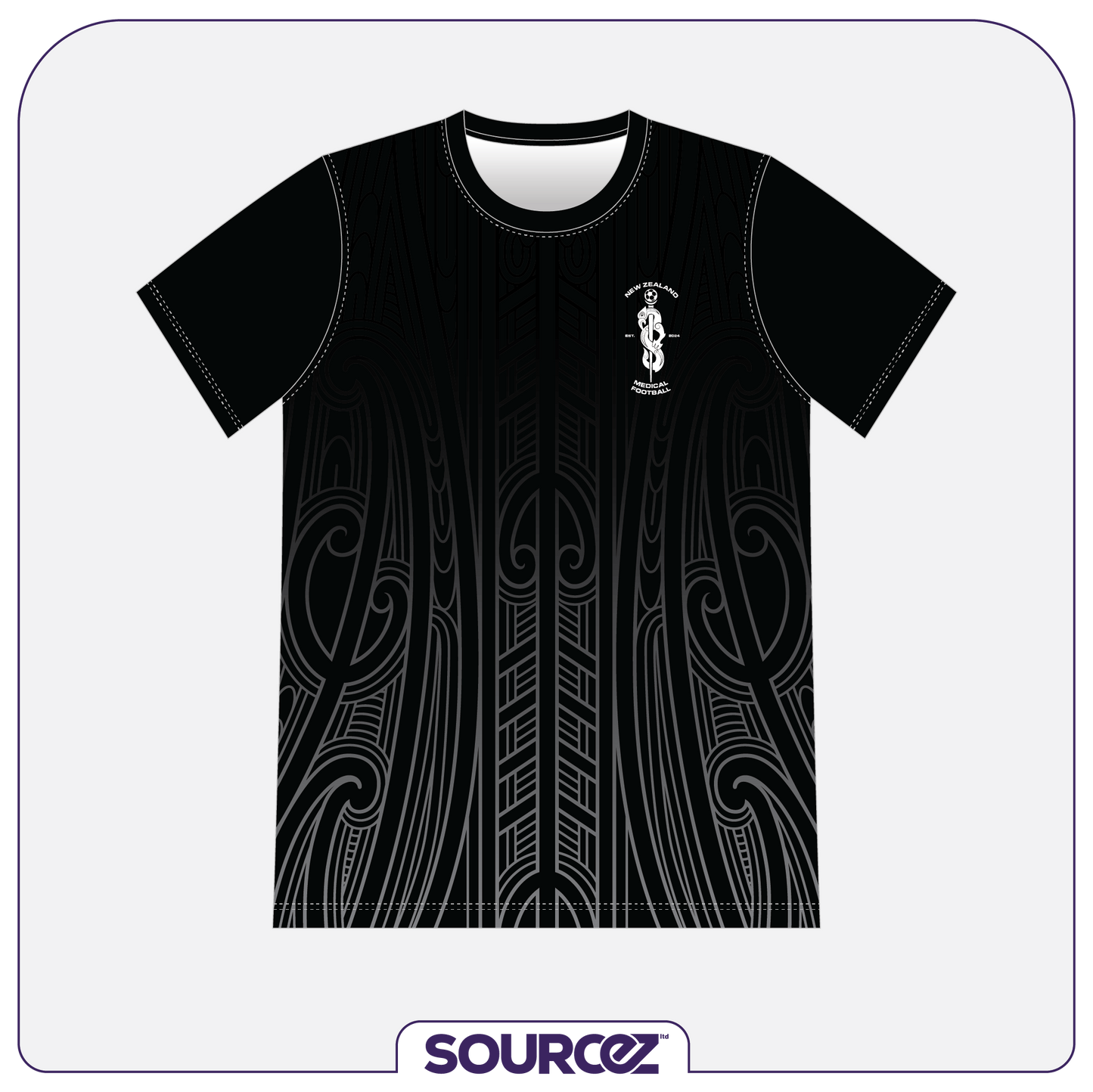 NZ Medical Football Supporters Classic Fit T-Shirt