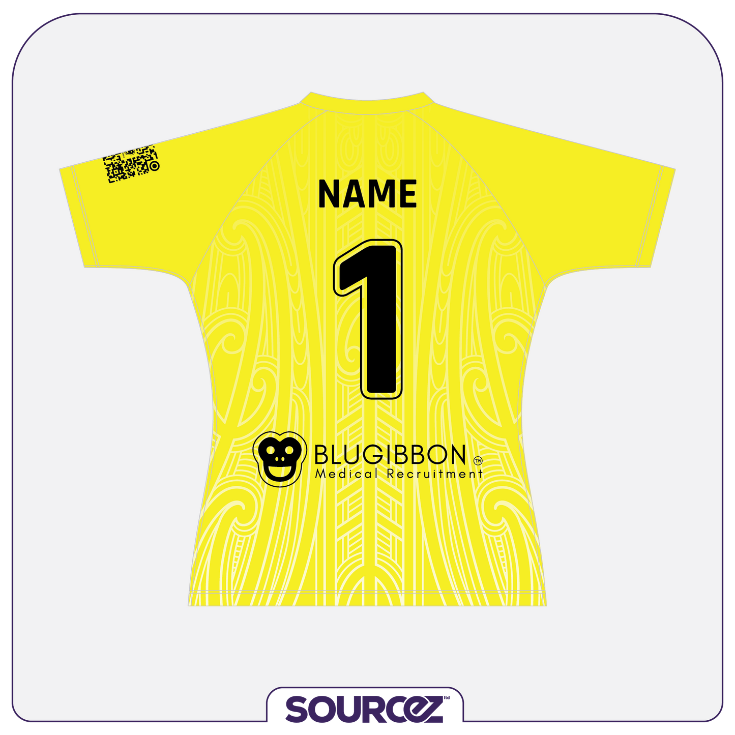 NZ Medical Football Yellow Goalie Classic Playing Top