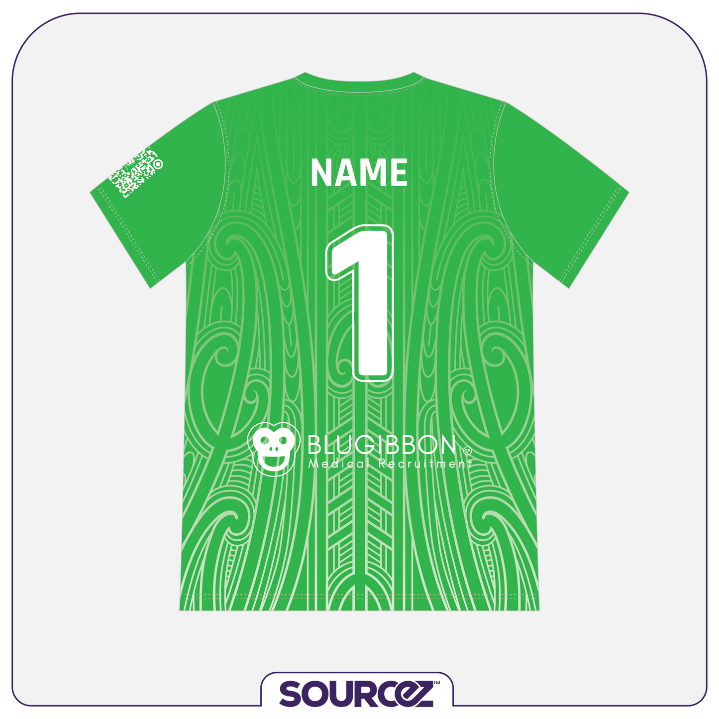 NZ Medical Football Green Goalie Classic Playing Top