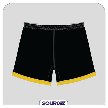 Euro Doctors Black Gold Classic Playing Shorts