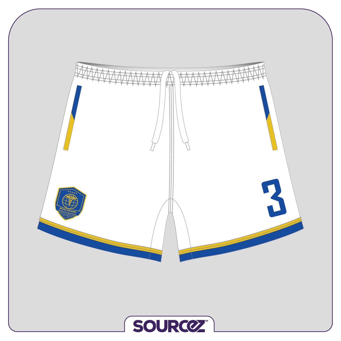 Euro Doctors Away Classic Playing Shorts