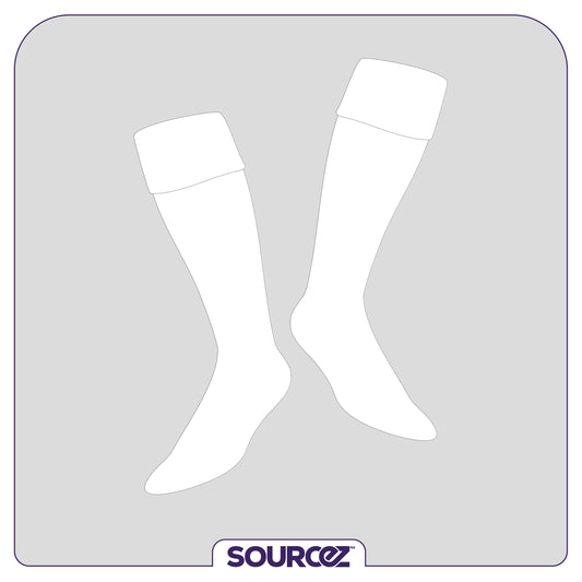 Euro Doctors White Playing Socks