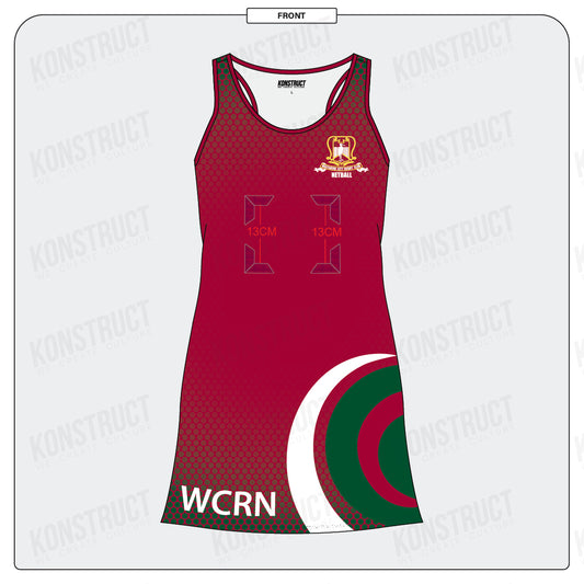 Waitakere City Rugby Club 2026 Netball Dress Style 1 / Girls