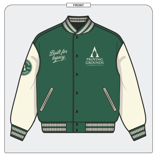 Proving Grounds Athletic ACTN3 Varsity Jacket Domes Quilted Liner / Adult