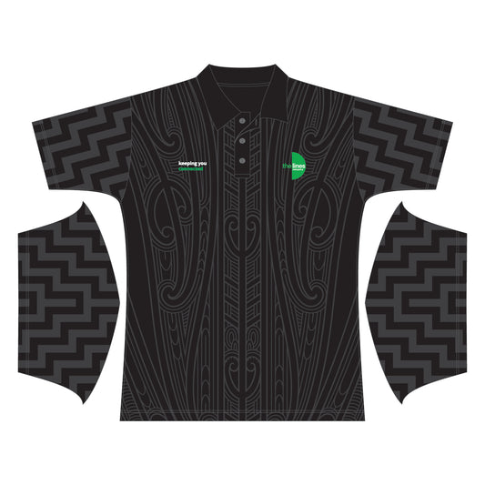 The Line Company Set Sleeve Polo / Adult