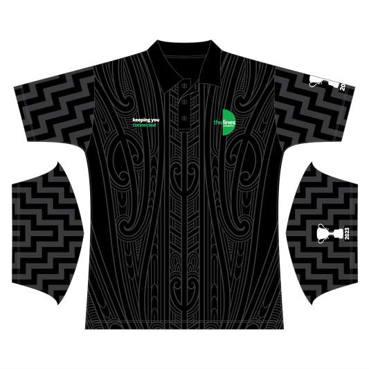 The Line Company Set Sleeve Polo / Adult